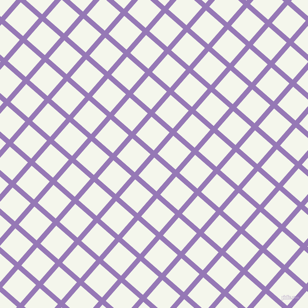 49/139 degree angle diagonal checkered chequered lines, 10 pixel lines width, 48 pixel square size, Purple Mountain