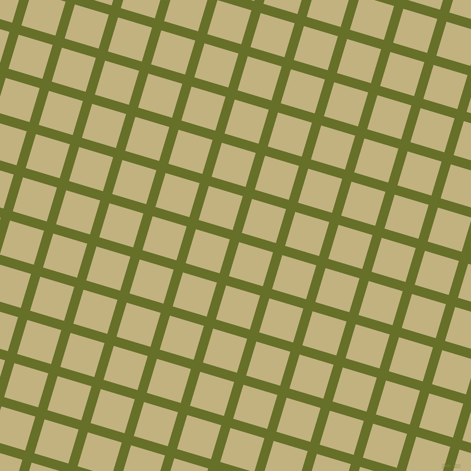 73/163 degree angle diagonal checkered chequered lines, 19 pixel line width, 70 pixel square size, Rain Forest and Ecru plaid checkered seamless tileable