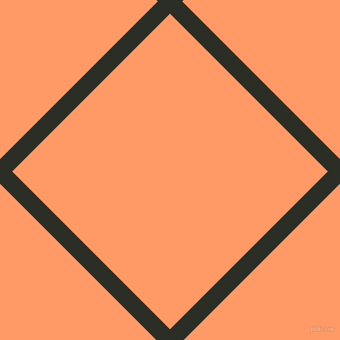 45/135 degree angle diagonal checkered chequered lines, 25 pixel line width, 323 pixel square size, Rangoon Green and Atomic Tangerine plaid checkered seamless tileable