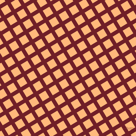 31/121 degree angle diagonal checkered chequered lines, 13 pixel line width, 26 pixel square size, Red Berry and Macaroni And Cheese plaid checkered seamless tileable