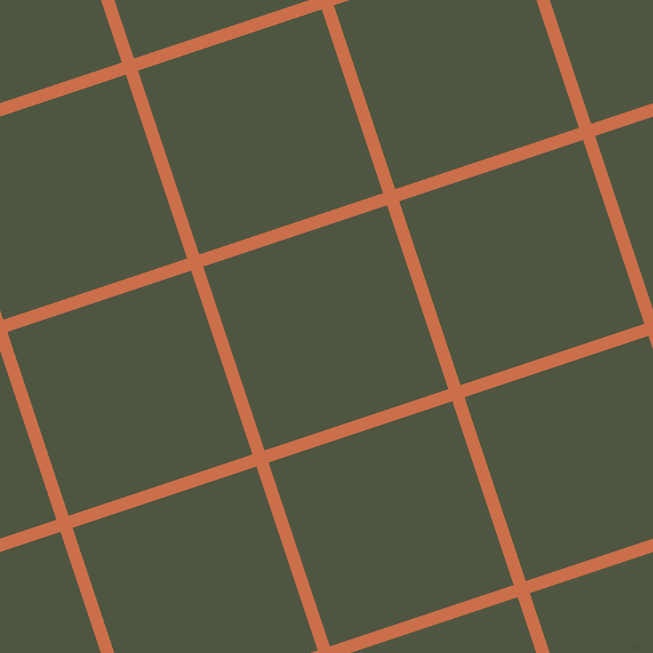 18/108 degree angle diagonal checkered chequered lines, 18 pixel lines width, 273 pixel square size, Red Damask and Lunar Green plaid checkered seamless tileable