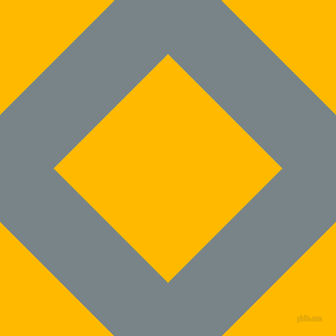 45/135 degree angle diagonal checkered chequered lines, 109 pixel lines width, 233 pixel square size, Regent Grey and Selective Yellow plaid checkered seamless tileable