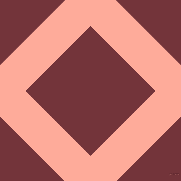 45/135 degree angle diagonal checkered chequered lines, 123 pixel lines width, 310 pixel square size, Rose Bud and Merlot plaid checkered seamless tileable