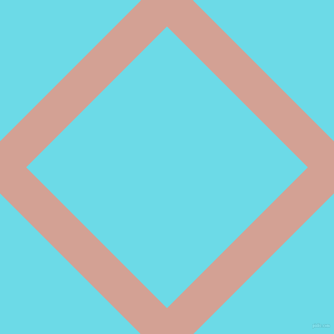 45/135 degree angle diagonal checkered chequered lines, 75 pixel line width, 405 pixel square size, Rose and Turquoise Blue plaid checkered seamless tileable