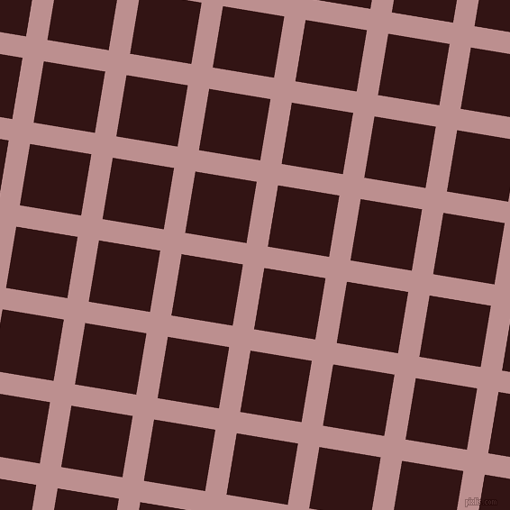 81/171 degree angle diagonal checkered chequered lines, 24 pixel lines width, 69 pixel square sizeRosy Brown and Seal Brown plaid checkered seamless tileable