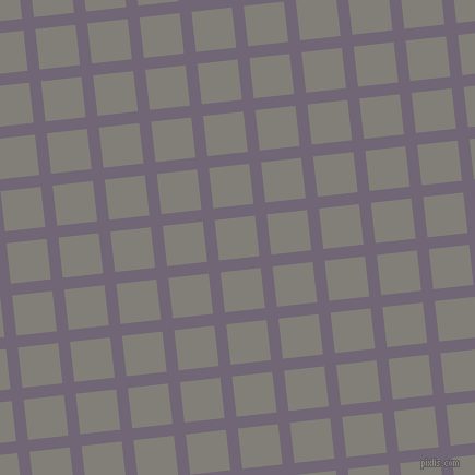 6/96 degree angle diagonal checkered chequered lines, 11 pixel lines width, 37 pixel square size, Rum and Concord plaid checkered seamless tileable