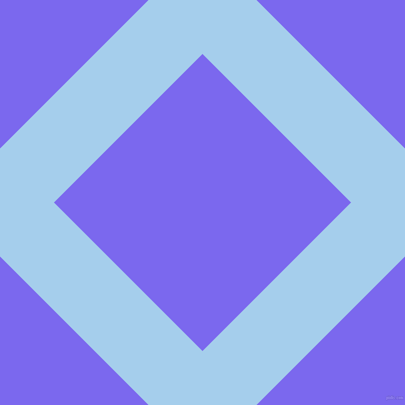 45/135 degree angle diagonal checkered chequered lines, 157 pixel lines width, 432 pixel square size, Sail and Medium Slate Blue plaid checkered seamless tileable