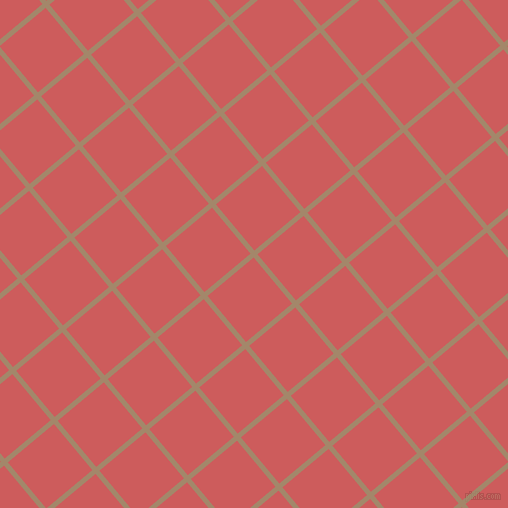 40/130 degree angle diagonal checkered chequered lines, 5 pixel lines width, 60 pixel square size, Sandal and Indian Red plaid checkered seamless tileable