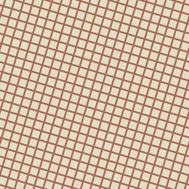 73/163 degree angle diagonal checkered chequered lines, 6 pixel lines width, 25 pixel square size, Sante Fe and Travertine plaid checkered seamless tileable