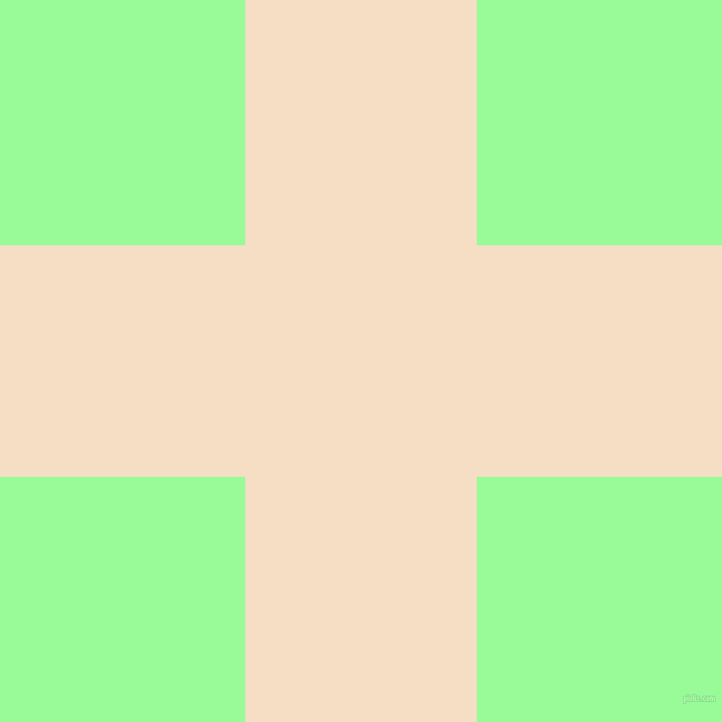 checkered chequered horizontal vertical lines, 255 pixel line width, 540 pixel square size, Sazerac and Pale Green plaid checkered seamless tileable