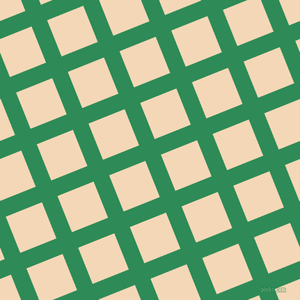 22/112 degree angle diagonal checkered chequered lines, 24 pixel lines width, 56 pixel square size, Sea Green and Pink Lady plaid checkered seamless tileable