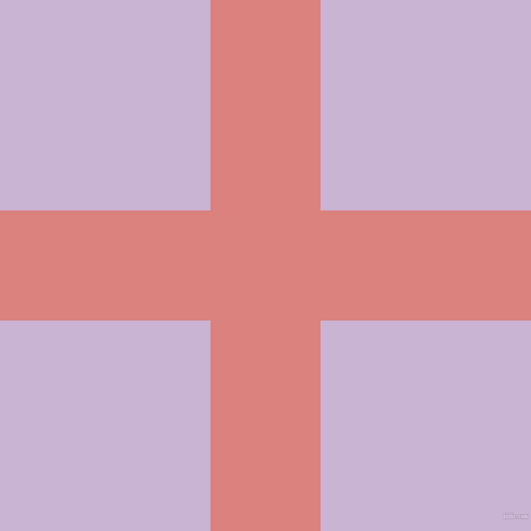 checkered chequered horizontal vertical lines, 157 pixel lines width, 600 pixel square size, Sea Pink and Prelude plaid checkered seamless tileable