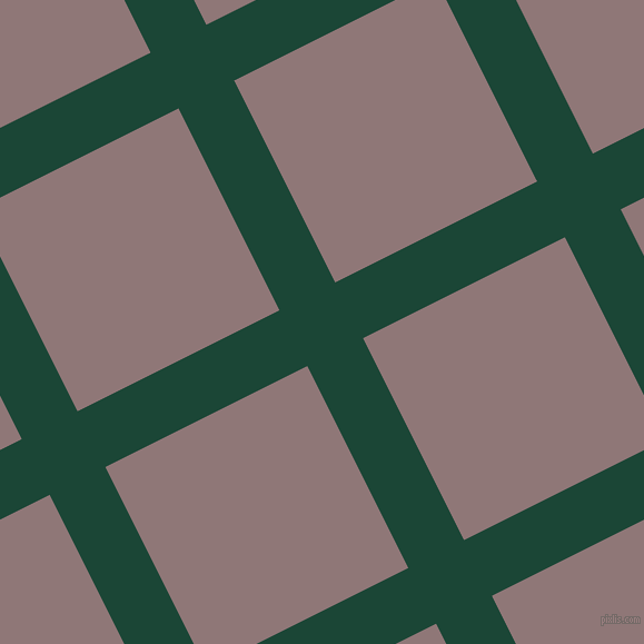 27/117 degree angle diagonal checkered chequered lines, 56 pixel lines width, 203 pixel square size, Sherwood Green and Bazaar plaid checkered seamless tileable