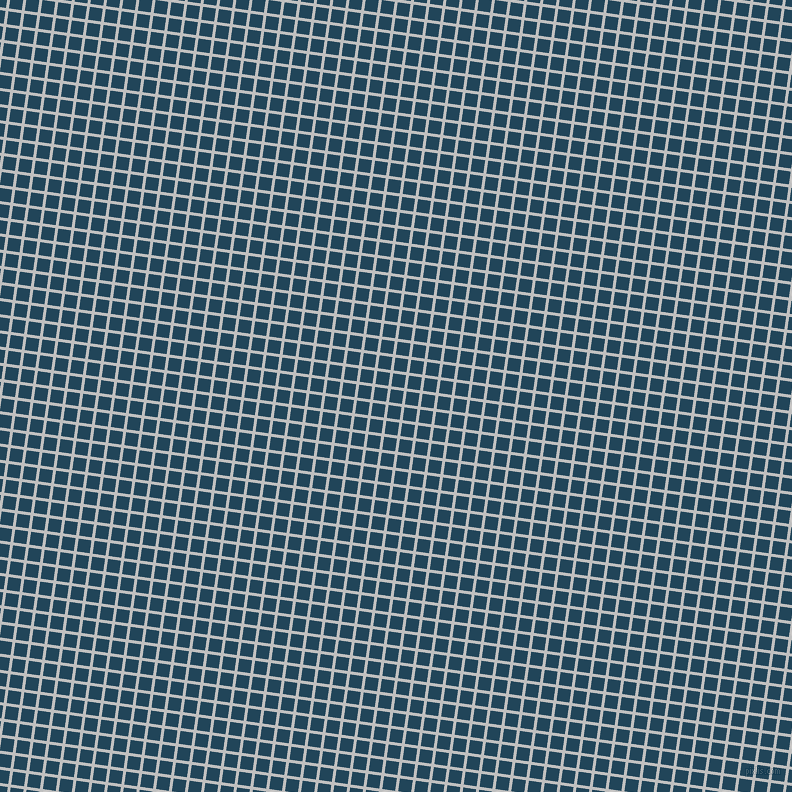 82/172 degree angle diagonal checkered chequered lines, 3 pixel lines width, 13 pixel square size, Silver and Astronaut Blue plaid checkered seamless tileable