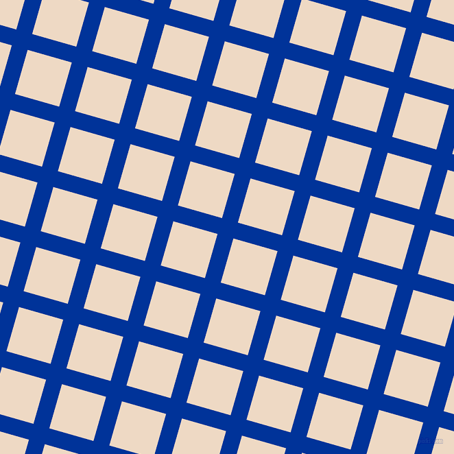 74/164 degree angle diagonal checkered chequered lines, 24 pixel lines width, 67 pixel square sizeSmalt and Almond plaid checkered seamless tileable