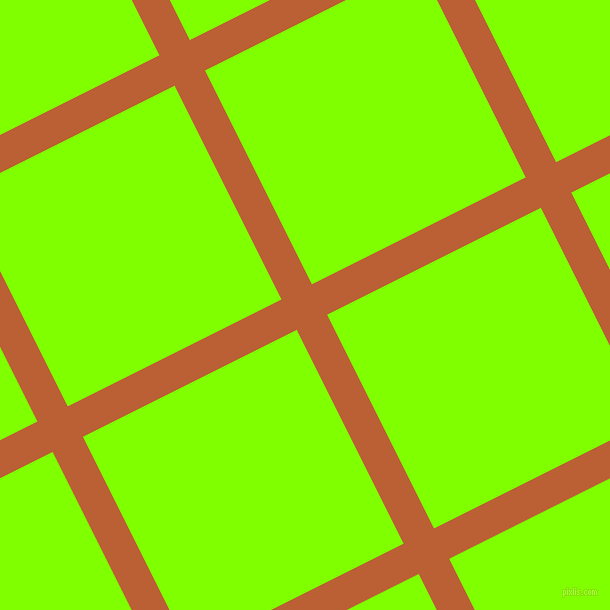27/117 degree angle diagonal checkered chequered lines, 34 pixel line width, 239 pixel square size, Smoke Tree and Chartreuse plaid checkered seamless tileable