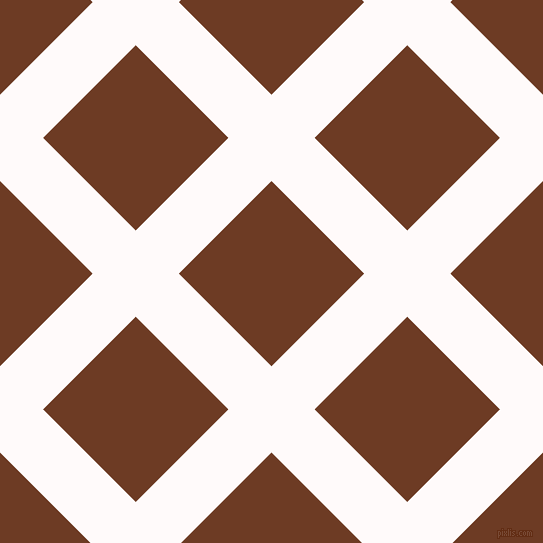45/135 degree angle diagonal checkered chequered lines, 61 pixel line width, 131 pixel square size, Snow and New Amber plaid checkered seamless tileable
