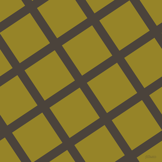 34/124 degree angle diagonal checkered chequered lines, 28 pixel line width, 119 pixel square size, Space Shuttle and Lemon Ginger plaid checkered seamless tileable
