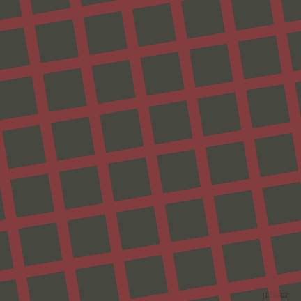 9/99 degree angle diagonal checkered chequered lines, 16 pixel line width, 55 pixel square size, Stiletto and Heavy Metal plaid checkered seamless tileable
