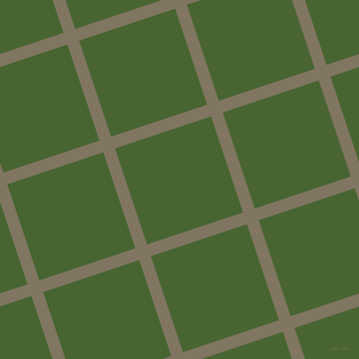 18/108 degree angle diagonal checkered chequered lines, 25 pixel line width, 205 pixel square size, Stonewall and Dell plaid checkered seamless tileable