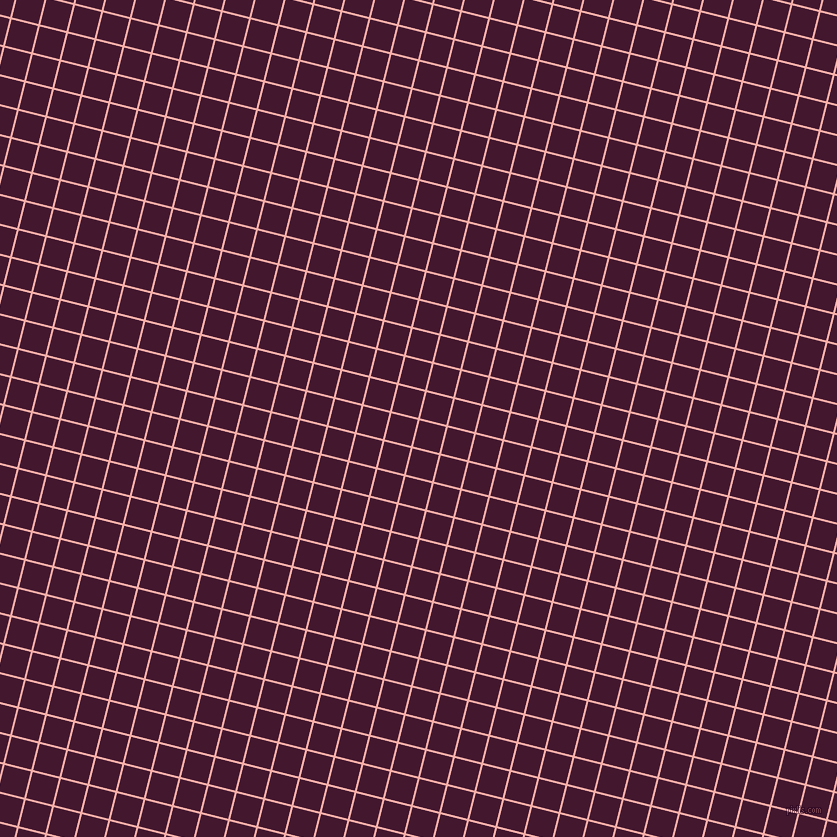 76/166 degree angle diagonal checkered chequered lines, 2 pixel lines width, 27 pixel square size, Sundown and Blackberry plaid checkered seamless tileable