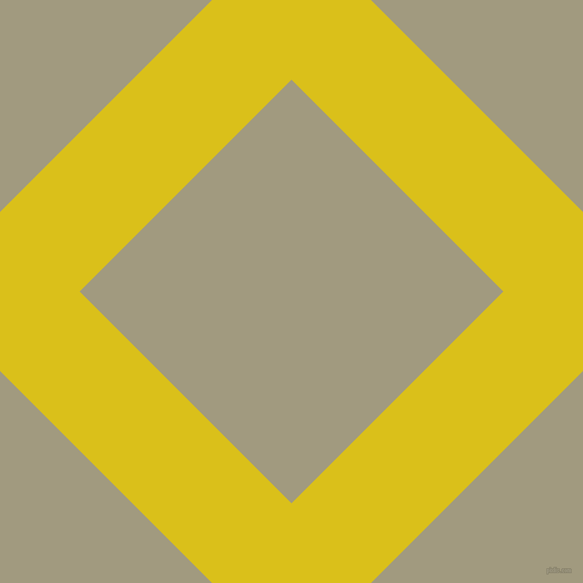 45/135 degree angle diagonal checkered chequered lines, 160 pixel line width, 426 pixel square size, Sunflower and Grey Olive plaid checkered seamless tileable