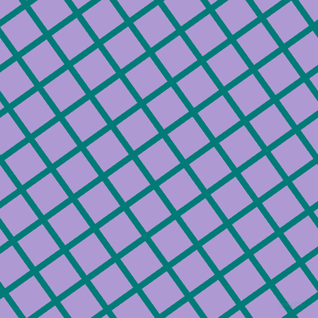 36/126 degree angle diagonal checkered chequered lines, 9 pixel lines width, 45 pixel square size, Surfie Green and Biloba Flower plaid checkered seamless tileable