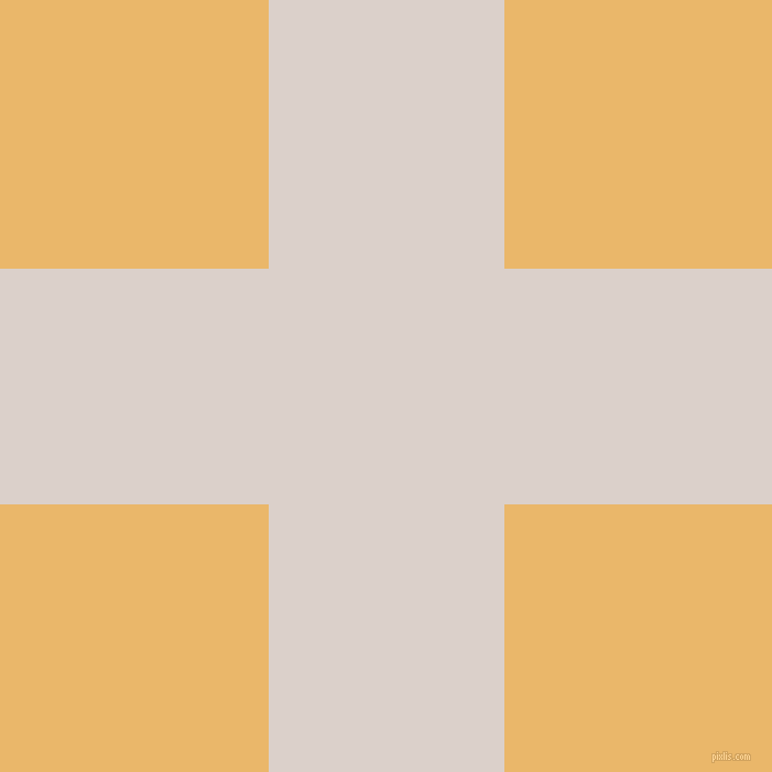 checkered chequered horizontal vertical lines, 214 pixel line width, 487 pixel square size, Swiss Coffee and Harvest Gold plaid checkered seamless tileable