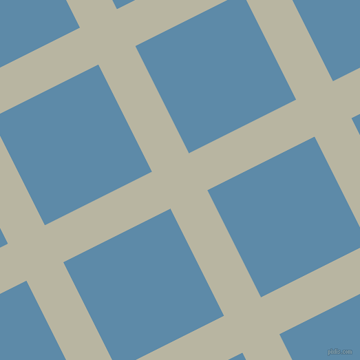 27/117 degree angle diagonal checkered chequered lines, 60 pixel line width, 174 pixel square size, Tana and Air Force Blue plaid checkered seamless tileable