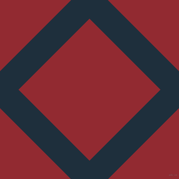 45/135 degree angle diagonal checkered chequered lines, 110 pixel line width, 423 pixel square size, Tangaroa and Bright Red plaid checkered seamless tileable