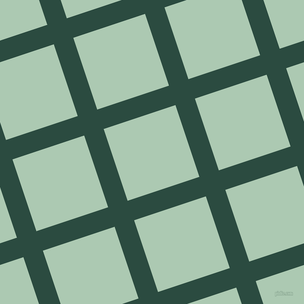 18/108 degree angle diagonal checkered chequered lines, 41 pixel lines width, 151 pixel square size, Te Papa Green and Gum Leaf plaid checkered seamless tileable
