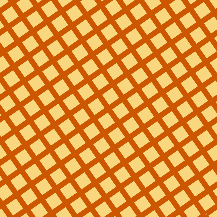 35/125 degree angle diagonal checkered chequered lines, 19 pixel lines width, 43 pixel square size, Tenne Tawny and Golden Glow plaid checkered seamless tileable
