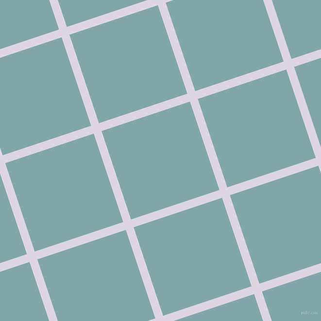 18/108 degree angle diagonal checkered chequered lines, 17 pixel line width, 192 pixel square size, Titan White and Ziggurat plaid checkered seamless tileable