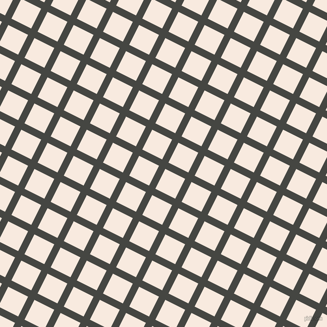 63/153 degree angle diagonal checkered chequered lines, 14 pixel lines width, 44 pixel square size, Tuatara and Chardon plaid checkered seamless tileable