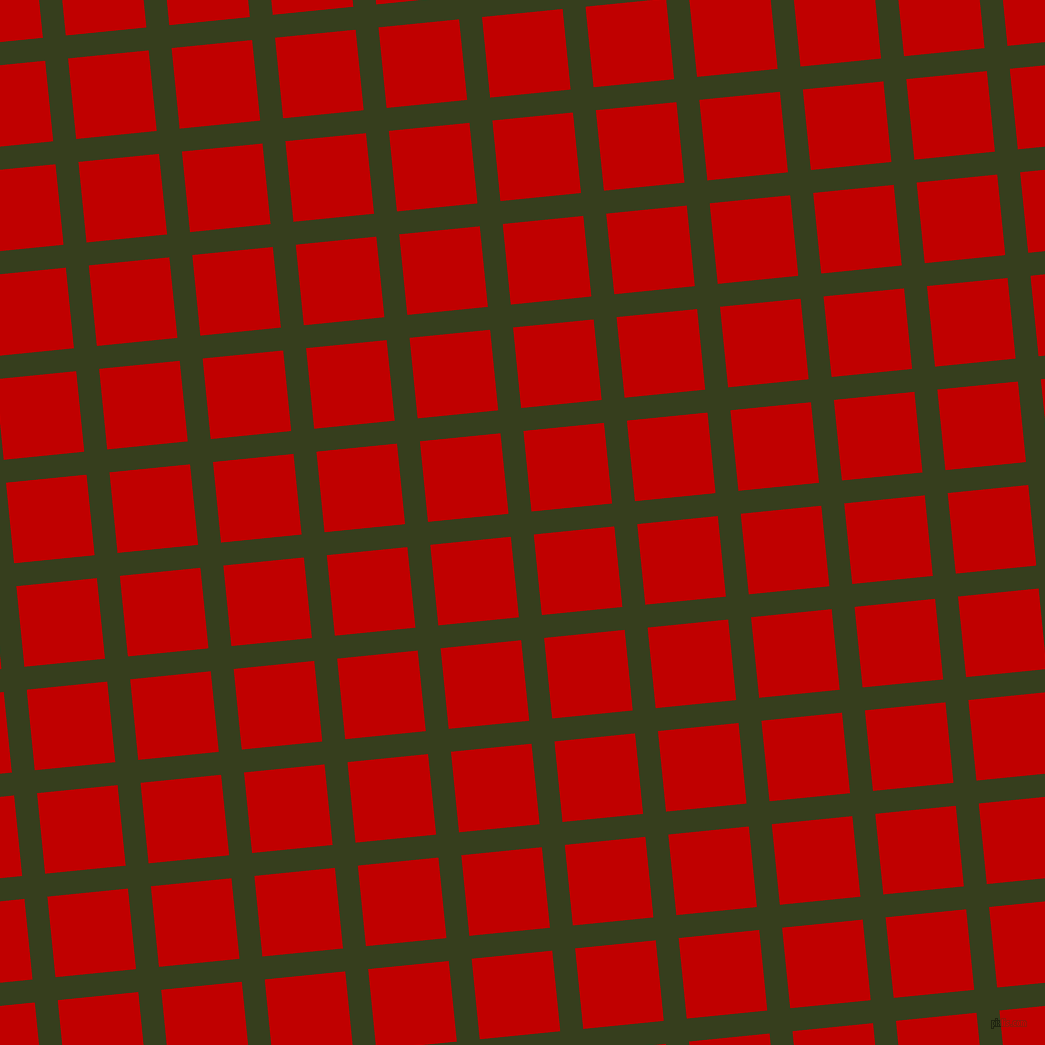 6/96 degree angle diagonal checkered chequered lines, 23 pixel lines width, 81 pixel square size, Turtle Green and Free Speech Red plaid checkered seamless tileable