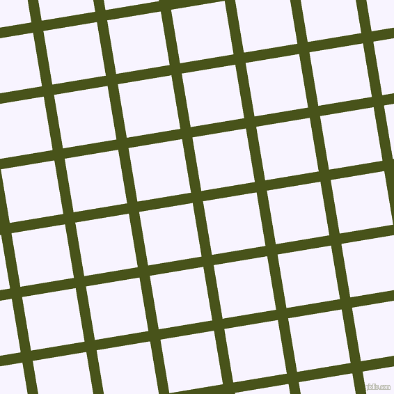 9/99 degree angle diagonal checkered chequered lines, 15 pixel line width, 78 pixel square size, Verdun Green and Magnolia plaid checkered seamless tileable