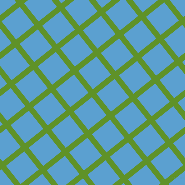 39/129 degree angle diagonal checkered chequered lines, 18 pixel lines width, 75 pixel square size, Vida Loca and Picton Blue plaid checkered seamless tileable