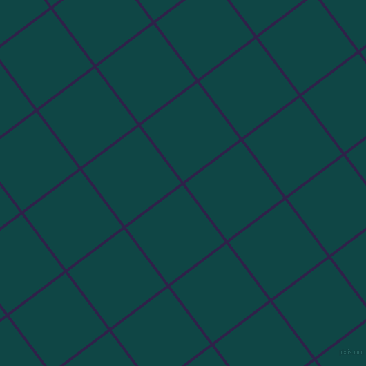 37/127 degree angle diagonal checkered chequered lines, 4 pixel lines width, 102 pixel square size, Violent Violet and Cyprus plaid checkered seamless tileable