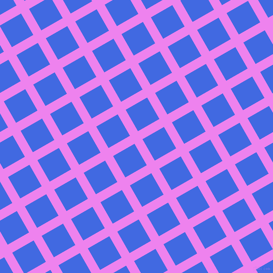 30/120 degree angle diagonal checkered chequered lines, 19 pixel lines width, 51 pixel square size, Violet and Royal Blue plaid checkered seamless tileable