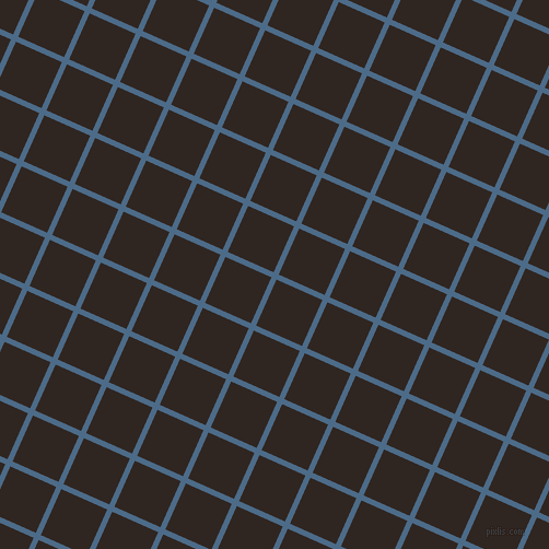 66/156 degree angle diagonal checkered chequered lines, 5 pixel lines width, 46 pixel square size, Wedgewood and Wood Bark plaid checkered seamless tileable