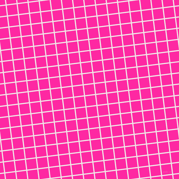 7/97 degree angle diagonal checkered chequered lines, 4 pixel lines width, 35 pixel square size, Whisper and Persian Rose plaid checkered seamless tileable