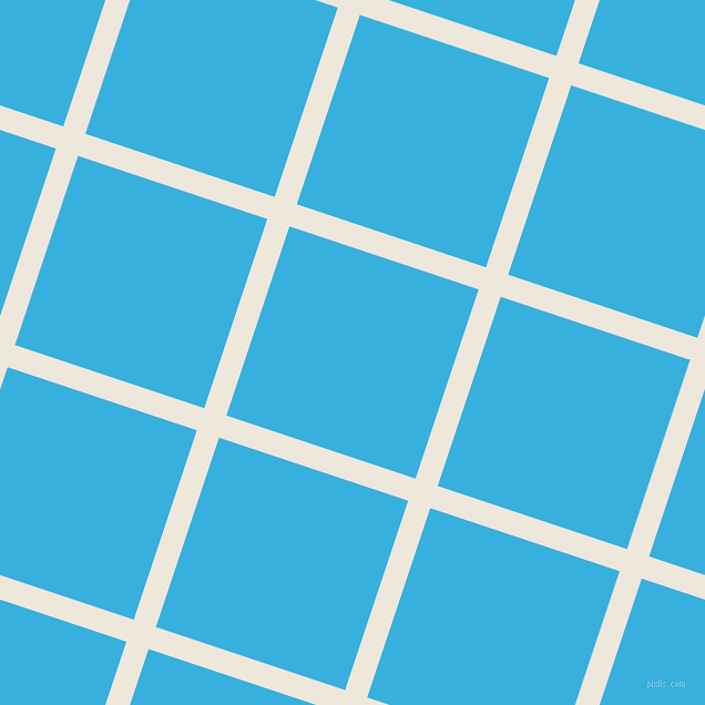 72/162 degree angle diagonal checkered chequered lines, 21 pixel lines width, 180 pixel square size, White Linen and Summer Sky plaid checkered seamless tileable