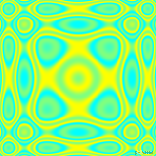 , Aqua and Yellow plasma wave seamless tileable