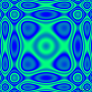 , Blue and Spring Green plasma wave seamless tileable