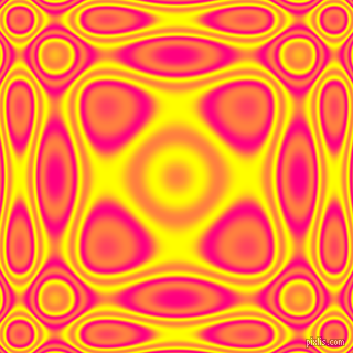 , Deep Pink and Yellow plasma wave seamless tileable