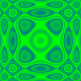 , Teal and Lime plasma wave seamless tileable