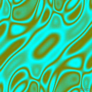 Aqua and Olive plasma waves seamless tileable