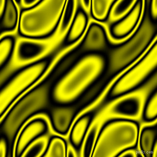 , Black and Yellow plasma waves seamless tileable