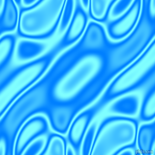 , Dodger Blue and Electric Blue plasma waves seamless tileable