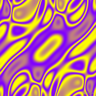 , Electric Indigo and Yellow plasma waves seamless tileable